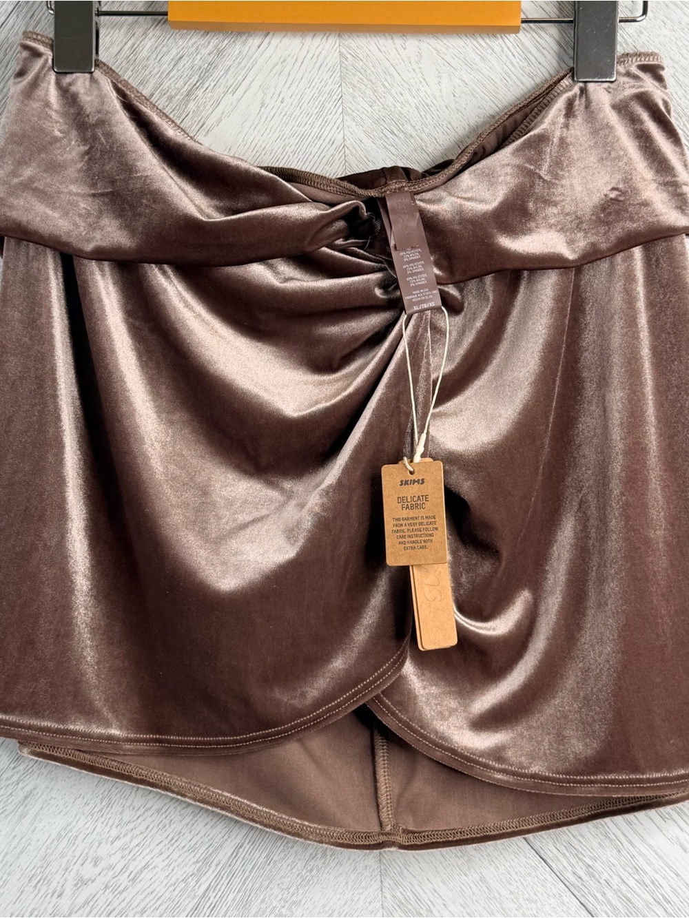 NWT SKIMS Swim Mini Sarong Skirt Size XL - Picture 5 of 6